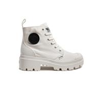Stiefel Palladium Weiße Pallabase Twill Damenstiefel