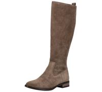 Stiefel PAUL GREEN "Paul Green Stiefel Veloursleder", Damen, Gr. 38,5, braun, Veloursleder, casual, Schuhe (37342032-38,5) braun