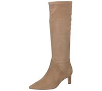 Stiefel PETER KAISER "Peter Kaiser Stiefel Veloursleder", Damen, Gr. 39, beige (hellbraun), Veloursleder, Schuhe Stiefel (70693465-39) hellbraun
