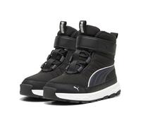 Stiefel PUMA "PUMA Evolve Stiefel Jugendliche", Jungen, Gr. 30, weiß (schwarz strong gray weiß), Obermaterial: Textil, Synthetik; Futter: Textil; Innensohle: Textil; Laufsohle: Gummi, Schuhe Stiefel (