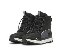 Stiefel PUMA "PUMA Evolve Stiefel Jugendliche", Jungen, Gr. 37,5, weiß (schwarz strong gray weiß), Obermaterial: Textil, Synthetik; Futter: Textil; Innensohle: Textil; Laufsohle: Gummi, Schuhe Stiefel