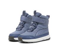 Stiefel PUMA "PUMA Evolve Stiefel Kinder", Jungen, Gr. 31, blau (inky blau persian weiß), Obermaterial: Textil, Synthetik; Futter: Textil; Innensohle: Textil; Laufsohle: Gummi, Schuhe Stiefel (2918841