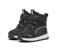 Stiefel PUMA "PUMA Evolve Stiefel Kinder", Kinder, Gr. 24, weiß (schwarz strong gray weiß), Obermaterial: Synthetik, Textil; Futter: Textil; Innensohle: Textil; Laufsohle: Gummi, Schuhe Stiefel (14493