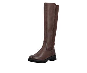 Stiefel REMONTE, Damen, Gr. 38, Normalschaft, braun, Elastischer Einsatz, Leder, Lederimitat, unifarben, Schuhe Stiefel, Langschaftstiefel, Stretchstiefel, mit herausnehmbarer Einlage (94913332-38) br