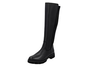 Stiefel REMONTE, Damen, Gr. 41, Normalschaft, schwarz, Elastischer Einsatz, Leder, Lederimitat, unifarben, Schuhe Stiefel, Langschaftstiefel, Stretchstiefel, mit herausnehmbarer Einlage (16351959-41)