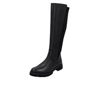 Stiefel REMONTE, Damen, Gr. 44, Normalschaft, schwarz, Elastischer Einsatz, Leder, Lederimitat, unifarben, Schuhe Stiefel, Langschaftstiefel, Stretchstiefel, mit herausnehmbarer Einlage (16351959-44)
