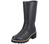 Stiefel REMONTE "Remonte Stiefel Glattleder", Damen, Gr. 40, schwarz, Glattleder, Schuhe Stiefel (77856532-40) schwarz
