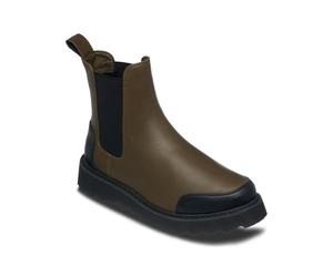 Stiefel ROXY "IdalieP748", Damen, Gr. 9(40), grün (schwarz, khaki), Obermaterial: 87% PU / 13% Polyester, Futter: 100% Polyester, Laufsohle: 100% EVA., Schuhe Stiefel (84954827-9) schwarz, khaki