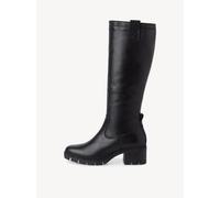 Damen-Stiefel BLACK LEATHER - Gr. - 37