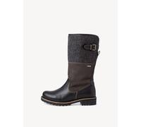 Tamaris Stiefel Moonboots 1-26432-41 Leder/Synthetik Schwarz Damen Größe 38