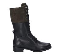 Stiefel schwarz-oliv - Gr. - 36