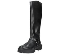 Stiefel STEVE MADDEN "STEVE MADDEN Stiefel Leder", Damen, Gr. 38, schwarz, Leder, Schuhe Stiefel (20351048-38) schwarz
