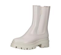 Stiefel TAMARIS "Tamaris Stiefelette Lederimitat", Damen, Gr. 41, grau, Lederimitat, Schuhe Stiefel (96578346-41) grau