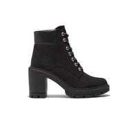 Schnürstiefelette TIMBERLAND "ALLINGTON HEIGHTSMID LACE UP BOOT", Damen, Gr. 39,5, schwarz, Leder, Synthetik, Schuhe Schnürstiefelette, Winterschuhe, Winterstiefel, Schnürboots, Winterboots (53294708-