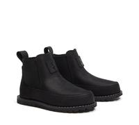 Stiefel TIMBERLAND "POKEY PINE - MID PULL ON BOOT", Mädchen, Gr. 25, schwarz (dkgrün nubuck w bri blu), Leder, Schuhe Stiefel (56807652-25) dkgrün nubuck w bri blu