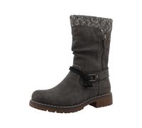 Tom Tailor Damen 4290220007 Mode-Stiefel, Coal, 39 EU