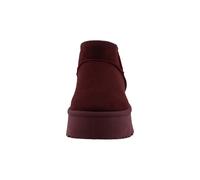 Stiefel TOM TAILOR "Tom Tailor Short Boots", Damen, Gr. 41, rot (bordeaux), Polyester, unifarben, Schuhe Stiefel (37586847-41) bordeaux