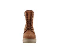 Stiefel TOM TAILOR "Tom Tailor Tall Boots", Damen, Gr. 37, braun (hazel), Polyester, unifarben, Schuhe Stiefel (81260702-37) hazel
