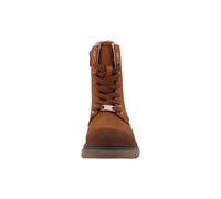 Stiefel TOM TAILOR "Tom Tailor Tall Boots", Mädchen, Gr. 32, cognac, Polyurethan, unifarben, Schuhe Stiefel (56280858-32) cognac