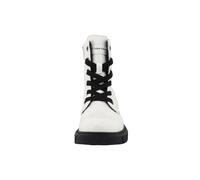 Stiefel TOM TAILOR "Tom Tailor Tall Boots", Mädchen, Gr. 35, schwarz-weiß (weiß), Polyurethan, unifarben, Schuhe Stiefel (57591667-35) weiß