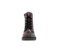 Stiefel TOM TAILOR "Tom Tailor Tall Boots", Damen, Gr. 36, schwarz multicolor, Polyurethan, Schuhe Stiefel (95953359-36) schwarz multicolor