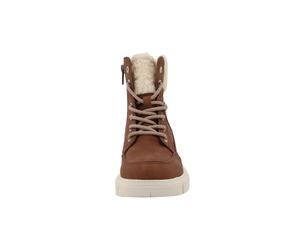 Stiefel TOM TAILOR "Tom Tailor Tall Boots", Mädchen, Gr. 38, cognac, Polyurethan, Schuhe Stiefel (99034601-38) cognac