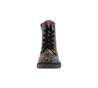 Stiefel TOM TAILOR "Tom Tailor Tall Boots", Mädchen, Gr. 39, schwarz multicolor, Polyurethan, Schuhe Stiefel (95953359-39) schwarz multicolor