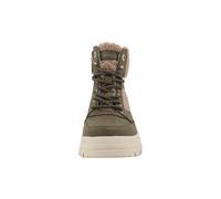 Stiefel TOM TAILOR "Tom Tailor Winter Boots", Damen, Gr. 37, khaki, Polyurethan, unifarben, Schuhe Stiefel (35443942-37) khaki