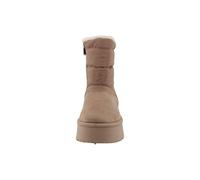 Stiefel TOM TAILOR "Tom Tailor Winter Boots", Damen, Gr. 39, beige, Polyester, unifarben, Schuhe Stiefel (12026925-39) beige