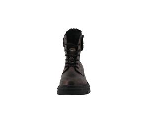 Stiefel TOM TAILOR "Tom Tailor Winter Boots", Damen, Gr. 39, bronze, Polyurethan, unifarben, Schuhe Stiefel (74170846-39) bronze