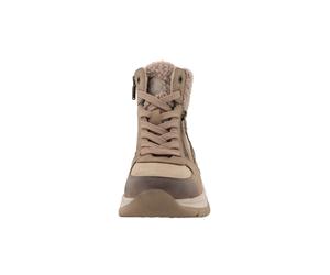 Stiefel TOM TAILOR "Tom Tailor Winter Boots", Damen, Gr. 41, beige (braun), Polyurethan, Schuhe Stiefel (47439657-41) braun
