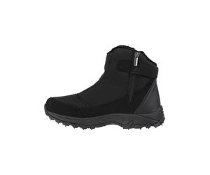 Stiefel WHISTLER "Kinger Spikes", Damen, Gr. 44, schwarz, Kunstfaser, Synthetik, Schuhe Stiefel, in rutschfester Qualität mit Spikes (10628505-44) schwarz