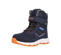 Stiefel ZIGZAG "Balful", Mädchen, Gr. 28, blau (dunkelblau), Kunstfaser, Lederimitat, Schuhe Stiefel, mit wasserdichter Funktion (58650459-28) dunkelblau