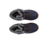 Stiefel ZIGZAG "Balful", Mädchen, Gr. 33, blau (dunkelblau), Kunstfaser, Polyurethane, Schuhe Stiefel, mit Verstärkungen und Schnellschnürsystem (90309468-33) dunkelblau