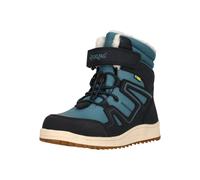 Stiefel ZIGZAG "Rincet", Mädchen, Gr. 28, blau (blau, grau), Kunstfaser, Polyurethane, Schuhe Stiefel, mit praktischem Schnellschnürsystem (45854243-28) blau, grau
