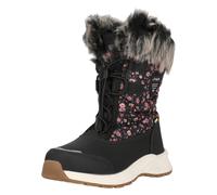 Stiefel ZIGZAG "Wesend", Mädchen, Gr. 27, grau (dunkelgrau), Polyurethane, Synthetik, Schuhe Stiefel, mit bequemem Kunstfellbesatz und Allwetterprofil (60450415-27) dunkelgrau