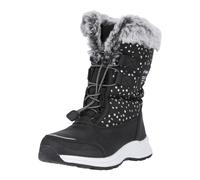 Stiefel ZIGZAG "Wesend", Mädchen, Gr. 35, schwarz, Polyurethane, Synthetik, Schuhe Stiefel, mit bequemem Kunstfellbesatz und Allwetterprofil (67597001-35) schwarz