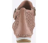 Stiefelette GEMINI, Damen, Gr. 41, rosa (altrosa), Glattleder, Schuhe Stiefelette (55702116-41) altrosa