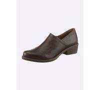 Stiefelette ANDREA CONTI, Damen, Gr. 36, braun (dunkelbraun), Glattleder, Leder, Rindsleder, Schuhe Stiefelette (71162463-36) dunkelbraun