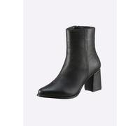 Stiefelette ANDREA CONTI, Damen, Gr. 37, schwarz, Leder, Nubukleder, Rindsleder, Schuhe Stiefelette (66093866-37) schwarz