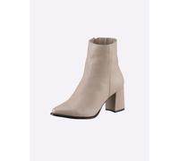 Stiefelette ANDREA CONTI, Damen, Gr. 41, beige (nude), Nubukleder, Rindsleder, Schuhe Stiefelette (62938314-41) nude