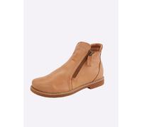 Stiefelette ANDREA CONTI, Damen, Gr. 42, braun (camel), Glattleder, Leder, Schuhe Stiefelette (27643256-42) camel