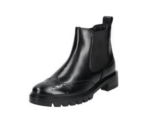 Stiefelette ARA "Ara Stiefelette Leder/Textil", Damen, Gr. 41, schwarz, Leder, Textil, Schuhe Stiefelette (40783150-41) schwarz