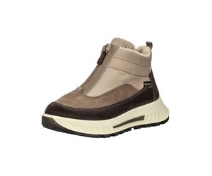 Stiefelette ARA "Ara Stiefelette Lederimitat/Textil", Damen, Gr. 38, braun (braun, beige), Lederimitat, Textil, Schuhe Stiefelette (79131900-38) braun, beige