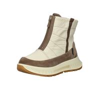 Stiefelette ARA "Ara Stiefelette Lederimitat/Textil", Damen, Gr. 39, beige (weiß, braun), Lederimitat, Textil, Schuhe Stiefelette (77030454-39) weiß, braun