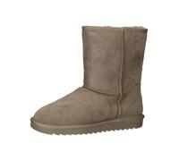 ara Stiefelette Veloursleder Taupe Warmfutter
