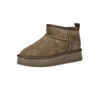 Stiefelette ARA "Ara Stiefelette Veloursleder", Damen, Gr. 41, braun (sesam), Veloursleder, Schuhe Stiefelette (94650907-41) sesam