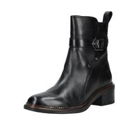 Stiefelette BAGATT "BAGATT Stiefelette Leder", Damen, Gr. 39, schwarz, Leder, Schuhe Stiefelette (42180062-39)