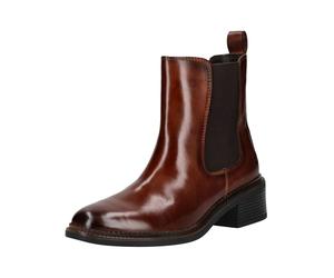 Stiefelette BAGATT "BAGATT Stiefelette Leder/Textil", Damen, Gr. 38, braun (cognac), Leder, Textil, Schuhe Stiefelette (26011415-38) cognac