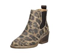Stiefelette BLOWFISH "Blowfish Stiefelette Lederimitat/Textil", Damen, Gr. 39, braun (leopard), Lederimitat, Textil, casual, Schuhe (74083052-39) leopard